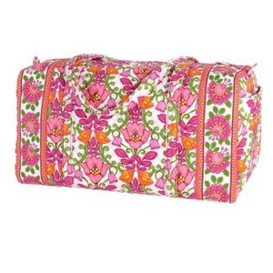 Vera Bradley II Large Duffel Bag Suitcase Travel- Lilli Bell
